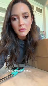 Little anthro haul #anthropologie #springhomedecor #momsoftiktok #momlife  #necklace #initialnecklace