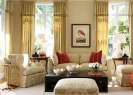 Here are some inspiring ideas of how to create a cool beige interior. Joy Of Decor Ivory Sofa Red Pillows Room With A Splash Of Red Beige Living Rooms Beige Room Beautiful Living Rooms