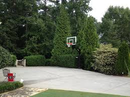 Welcome to the marietta municipal court. Russ H S Pro Dunk Gold Basketball System On A 48x33 In Marietta Ga Traditional Landscape Atlanta By Pro Dunk Hoops Houzz