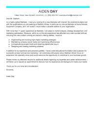 Cover letter template for marketing position. Outstanding Marketing Cover Letter Examples Livecareer