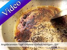 Angebrannten Topf Pfanne Einfach Reinigen Diy Angebrannter Topf Reinigen Einfach