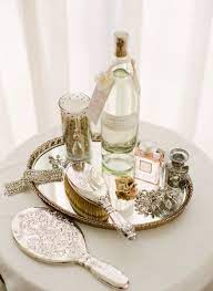 Browse tissue covers, wastebaskets, soap dishes, and more in finishes from solid white to sparkling silver. Miami Wedding At Vizcaya Museum Gardens By Kt Merry Vintage Vanity Vintage Accessories Vintage House