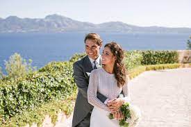 The tennis star, 33, married his longtime girlfriend in the couple's hometown of mallorca, spain on saturday. Rafael Nadal Mery Xisca Perello S Wedding Details Including The Dress Venue