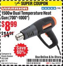 Harbor Freight Heat Gun Coupon September 2020
