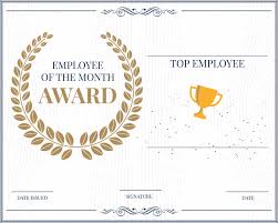 Be clear how you are measuring success, if using performance data one month then perhaps swap to softer measurements the following month to pick out someone who. 10 Amazing Award Certificate Templates Recognize