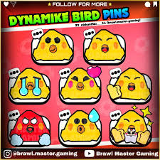 More ideas for you pinterest. Dynamike Bird Pins Made By Me Brawlstars
