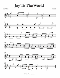 Here Is Free Violin Duet Sheet Music For Joy To The World Christmas Music For 2 Violins Enjoy Sheet Music Violin Sheet Music Joy To The World