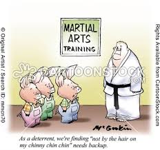 Not By The Hair Of My Chinny Chin Chin Song As A Deterrent We Re Finding Not By The Hair On My Chinny Chin Chin Needs Backup Martial Arts Training Martial Arts Martial