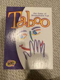 Classic TABOO Board Game 2000, Family Fun, Made In USA Vintage, Good Shape  | eBay