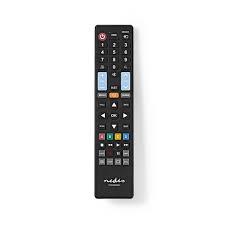 He laid the book on the bookshelf a moment ago. Ersatz Fernbedienung Passend Fur Lg Panasonic Philips Samsung Sony Vorprogrammiert 1 Gerat Clear Lay Out 5 In 1 Design Infrarot Schwarz Nedis