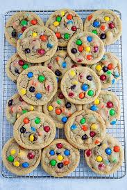 M & ms cookies have wonderfully crisp edges and soft and chewy centers. M M Cookies Two Peas Their Pod
