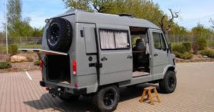 Pin By Equipntrip On Unusual Rvs Caravans Motorhomes Van Mercedes Camper 4x4 Camper Van