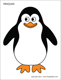 These alphabet coloring sheets will help little ones identify uppercase and lowercase versions of each letter. Penguin Free Printable Templates Coloring Pages Firstpalette Com