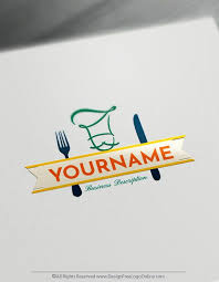 Luxury Chef Logo Design Online Free Food Logo Maker Logo Food Chef Logo Food Logo Design