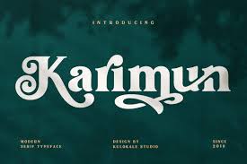 Logos & branding, packaging design, social media posts, advertisements & product designs. Ad Karimun Modern Serif Font By Kulokale On Creativemarket Thanks For Checking Out Karimun Font Modern Serif Font With Beautiful A