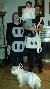 Family Halloween Costumes Plug Socket And Light Bulb My Husband And I Already Had T Plug And Socket Costume Family Halloween Costumes Diy Halloween Costumes