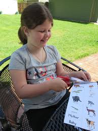 Match the baby animals with their mommas! Baby Animal Names Free Downloadable Matching Activity