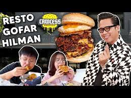 6 fakta gofar hilman, mantan kekasih putri tanjung yang mundur dari pns. Burger Artis Paling Niat Lawless Burger Bar Punya Gofar Hilman Youtube
