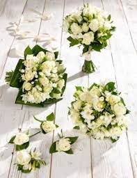 White Rose Freesia Wedding Flowers Collection 2 M S Wedding Flowers Wedding Bridal Bouquets Wedding Bouquets Bride