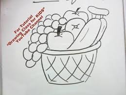 Pin By Iulia Feraru On Interesting Ideas In 2020 Fruit Basket Drawing Basket Drawing Drawing Tutorial