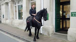 We are proud to say that we have been in business since 1975. Man Rides Horse To Bank Youtube