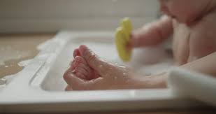 Fill a toddler tub, kitchen sink, or your bathtub with about three inches of lukewarm soapy bath water. Child Taking Bubble Bath Stock Video Footage 4k And Hd Video Clips Shutterstock
