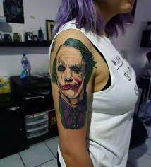 Joker tattoo is probably one of the most popular tattoos among the comic fans. Top 30 Crazy Joker Tattoo For Men And Women Joker Tattoo 2019