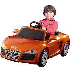 Kalee Audi R8 Spyder 12 Volt Battery Powered Ride On Orange Walmart Com Audi R8 Spyder Kids Ride On Toys Audi R8