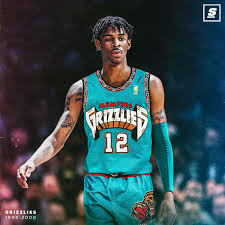 Rookie Pg Ja Morant In Vancouver Throwback Nba Basketball Art Memphis Grizzlies Basketball Nba Basketball