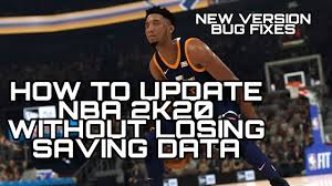 How To Update Nba 2k20 Android Without Losing Save Data Youtube