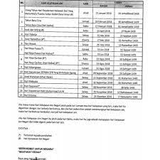 Hari kelepasan am untuk kedah 2020. Cuti Kelepasan Am Kerajaan Negeri Kedah Tahun 2018