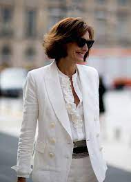 In 2013, she reestablished her own brand as an art director, embodying modern parisian chic.. Ines De La Fressange Paris Couture Fashion Week Fall 2017 Fashion Couture Fashion Fashion Week Street Style