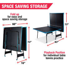 Sports Outdoors Table Tennis Table Tennis Set Space Saving Storage