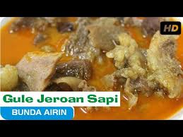 Penasaran seperti apa saja aneka resep jeroan sapi yang enak? Resep Masak Indonesia Gule Jeroan Sapi Kuliner Bumbu Masak Enak Bunda Airin Youtube