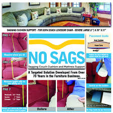 sagging couch cushion and mattress