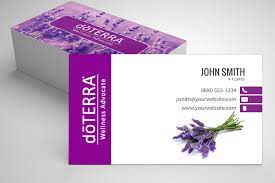 I've gotten so many compliments on my business cards. Use Our Designer To Create Your Own Unique Doterra Wellness Advocate Business Card Mlm Dote Doterra Business Cards Doterra Business Printing Business Cards