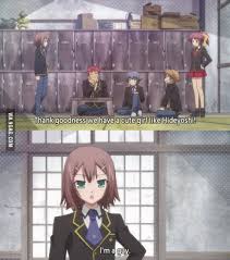 Check spelling or type a new query. You Can Never Be To Sure With Anime Characters These Days Baka And Test 9gag