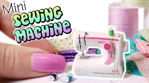 Miniature Sewing Machine Dollhouse Polymer Clay Tutorial Polymer Clay Tutorial Sewing Machine Polymer Clay Miniatures