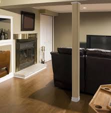 Looking to cover up your basement. Colonial Elegance 5 1 4 X 5 1 4 X 8 Mdf Square Column Wrap At Menards