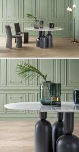Designer Roberto Paoli Has Created The Cop Table For Italian Furniture Manufacturer Bonaldo That Plays Wit Dining Table Design Dining Room Design Dining Table