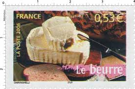 Le Beurre Beurre Timbre Timbres De France