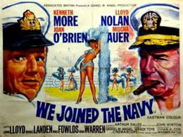 HERE COMES THE NAVY'' (1934) Directed by Lloyd Bacon. Starring James  Cagney, Pat O'Brien, Gloria Stuart, Dorothy Tree, Frank McHugh. A romantic  comedy film written by Earl Baldwin and Ben Markson. James