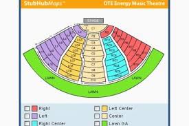 dte energy music theatre seating chart energy etfs