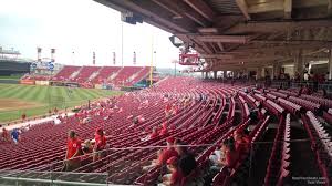 Shaded And Covered Seating At Great American Ball Park