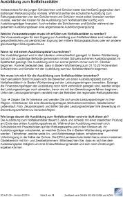 Informationsblatter Zum Sachstand Notfallsanitater Pdf Free Download