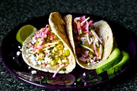 Sprinkle fish with salt and pepper and bake for ~25 minutes, or until fish is flaky. Charred Corn Tacos With Zucchini Radish Slaw Smitten Kitchen