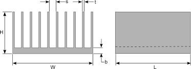 Sizing Heat Sinks Using A Few Simple Equations Heat Sink Calculator Blog Focused On Heat Sink Analysis Design And Optimization