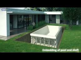 Pool Selber Bauen Youtube Small Pools Swim Spa Outdoor Furniture Sets
