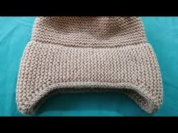 Kulakli Bere Sapka Yapimi Youtube Baby Knitting Patterns Baby Knitting Knitting Videos
