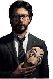 'the answer is yes, but it depends' sergio marquina aka the professor, played by alvaro morte, is the mastermind of money heist, and one of the most intriguing characters. The Professor Money Heist Png Transparent Images Png All